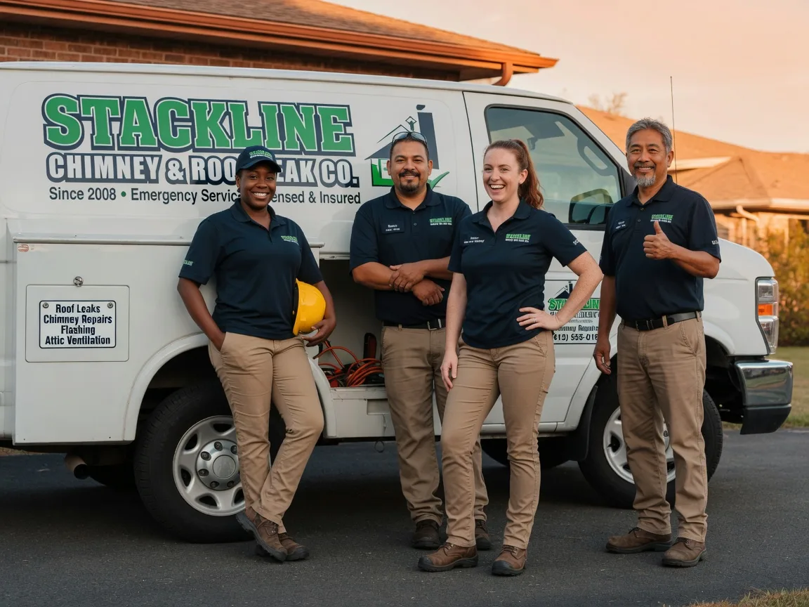 Chimney flashing repair company in Sunset, ME